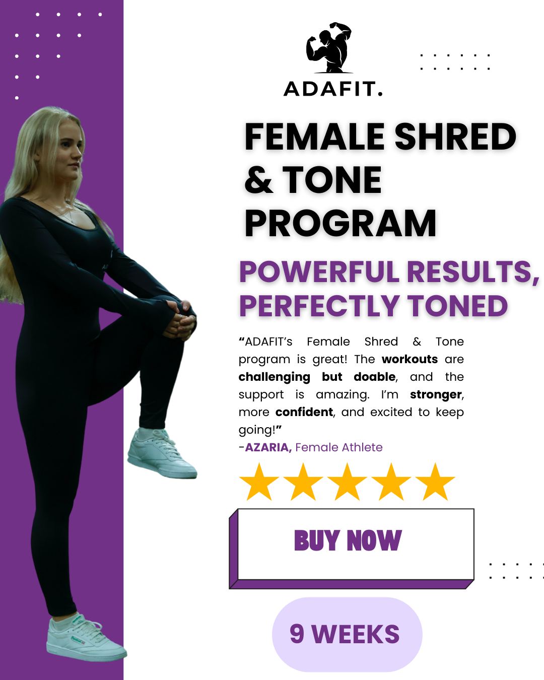 ADAFIT Shred & Tone Program