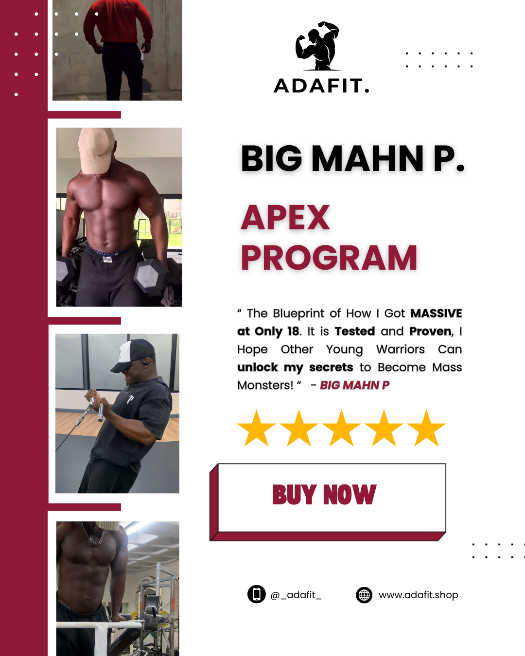 BIG MAN P - THE APEX PROGRAM