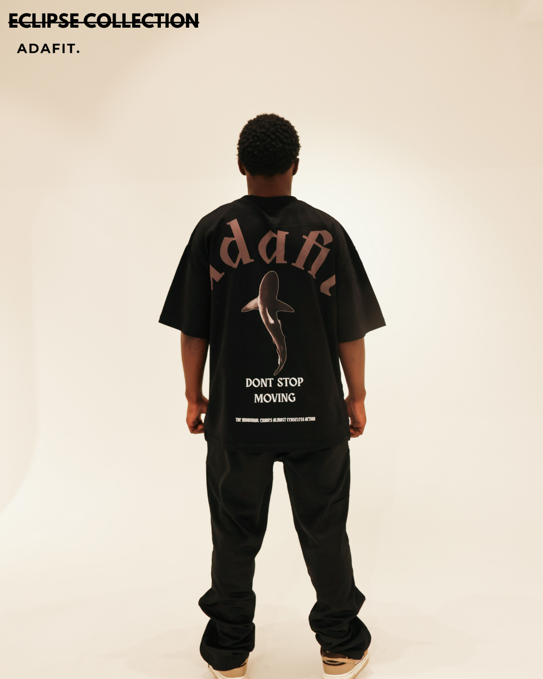 OVERSIZED SHARK T (BLACK)